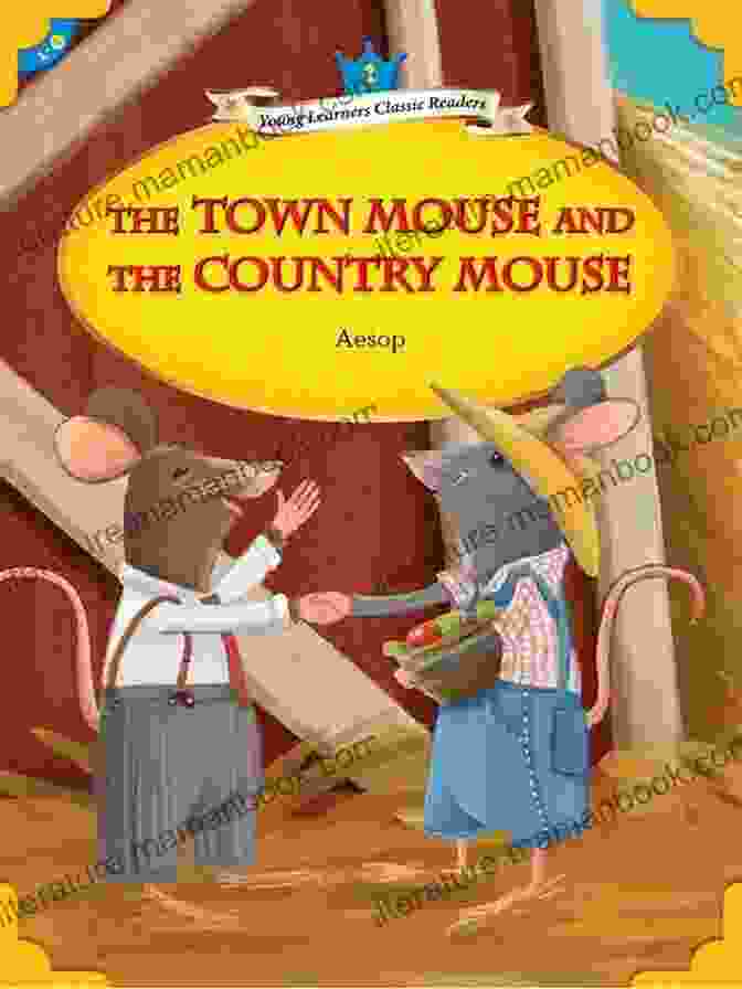 Cover Of 'The Country Mouse And The City Mouse' Audiobook Read By Shirley Knight Shirley Knight (Kids Stories) Lee Broda