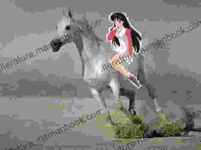 Elara Sets Off On Her Quest, Riding A Majestic White Horse. Lady A (A Princess Tale 2)