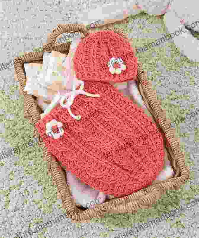 Essential Materials For Crocheting A Baby Cocoon And Hat Easy To Crochet Baby Cocoon And Hat Pattern