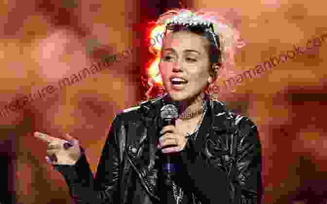 Miley Cyrus Speaking At An Event FAME: Miley Cyrus