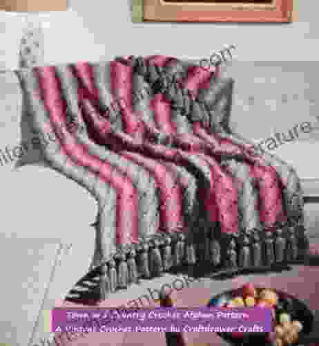 Town And Country Crochet Afghan Pattern A Vintage Crochet Afghan Pattern Made With A Variety Of Colors