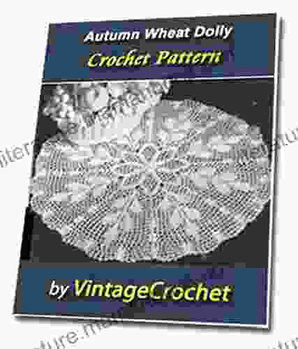 Autumn Wheat Doily Vntage Crochet Pattern