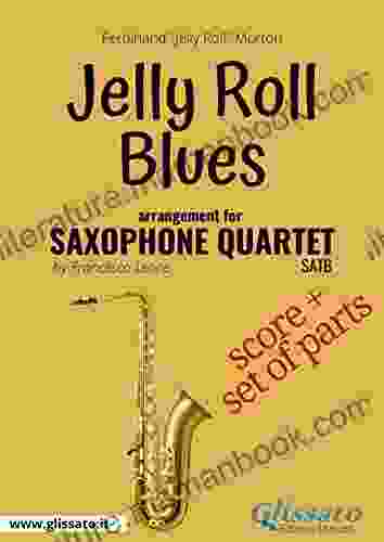 Jelly Roll Blues Saxophone Quartet Score Parts